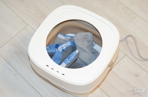 小件贴身衣物轻松洗，大宇折叠洗衣机